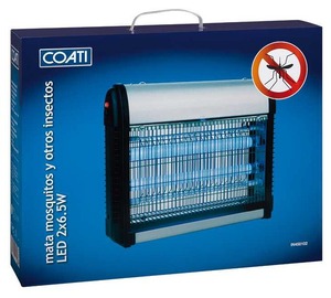 Simon Coati Dispositivo Elettrico Industriale Anti-Zanzare a LED con 2 Tubi, 6,5W, Copertura 80-100m2 (IN450102) - Product Image 2