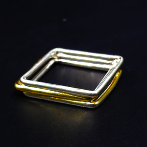 Bar Bague femmes Tendance Dernier Couple Fiançailles Filles Chunky Viral Moissanite Minimaliste Chatoyant - Product Image 2