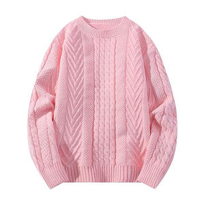 Sweat-shirt à col rond pour homme personnalisé, 100% coton, confortable, respirant, style col rond, tricot épais tendance, doublure en laine - Product Image 3