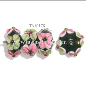 Premium Black and Green Crystal Lampwork <b>Glass</b> <b>Beads</b> Jewelry Making and Lamp Decoration Work <b>Beads</b> Box Packed - Product Image 5