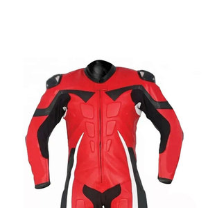 Trajes de moto de longitud regular de tendencia superior/100% chaquetas de cuero de moto transpirables y cómodas - Product Image 3