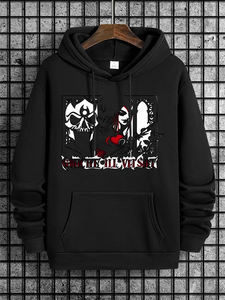 Red Pullover Hell Star Hoodie Sweatshirt Hoodie Hip Hop 3d Puff Printing Custom Full Face <b>Zip</b> <b>up</b> Streetwear Hoodie - Product Image 3