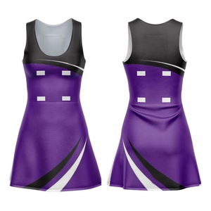 Uniforme de netball estampado Reversible de alta calidad para mujer Ropa deportiva transpirable de poliéster 100% con diseño personalizable - Product Image 5