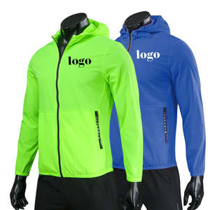 Chaquetas de fútbol verdes Gimnasio al aire libre Chándal de fútbol Cortavientos deportivo de la mejor calidad - Product Image 2