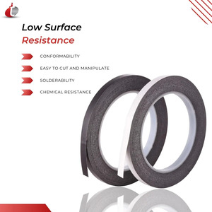 Ruban électrique conducteur en carbone haute performance idéal pour l'assemblage électronique et la réparation de circuits imprimés - Product Image 1