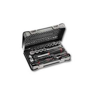 Surtido de 606 1/4 1/2 EA con vasos hexagonales en estuche de ABS, 30 piezas. Categoría de Producto: Enchufe - Product Image 1