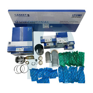 Kit de révision et de reconstruction d'excavatrice IZUMI Original 1-87814107-0 de haute qualité - Ensemble de chemises de cylindre 6BG1T et pièces de réparation moteur avec jeu complet de joints - Product Image 4