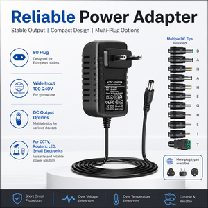 <span class=keywords><strong>Adaptador</strong></span> de Corriente CA/CC de 15 W para Montaje en <span class=keywords><strong>Pared</strong></span>, 110 V, 220 V, <span class=keywords><strong>Enchufe</strong></span> Estándar EU, US, UK, 12 V, 1 <span class=keywords><strong>A</strong></span>, Conector Hembra para Encendedor de Cigarrillos de <span class=keywords><strong>Coche</strong></span>, Herramientas Eléctricas - Product Image 2