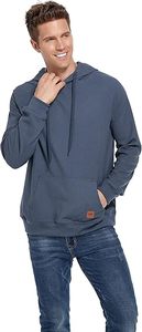 Personnalisé ODM 6XL 100% Coton Pull à Capuche pour Hommes Imprimé Jacquard à Carreaux Manches Longues Couleur Unie Grandes Poches Hiver Personnalisé - Product Image 2