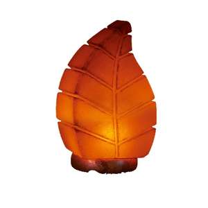 Lámpara de Sal del Himalaya Ecológica Tallada a Mano, Estilo Ángel, Decoración Feng Shui, Artesanía Natural, Forma de Flor NSLT NSLT-191 - Product Image 1