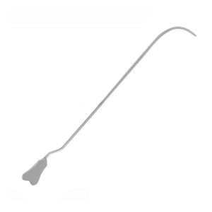 12cm acier inoxydable microscopique ciseaux sonde pince à épiler manuel Source d'alimentation Micro crochet spatule spéculums sondes - Product Image 1