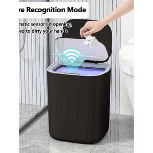 Poubelle de cuisine à induction de qualité commerciale de 26 litres, grande taille, automatique, sans contact, intelligente - Product Image 4