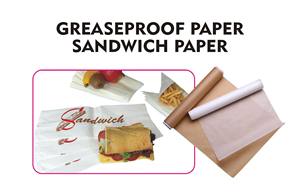 Papel de embalaje de sándwich blanco de grado alimenticio Premium - Product Image 2