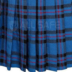 Falda escocesa de tartán para Festival escocés para hombre con correas de cuero ajustables, cuchillo, diseño plisado, cómodo de llevar - Product Image 6