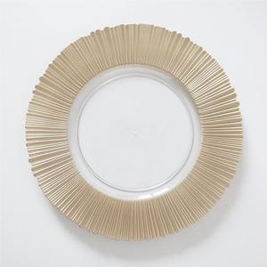 All'ingrosso eco-friendly 13 pollici usa e getta di plastica piatto nordico modellato piatto per feste di nozze - Product Image 3