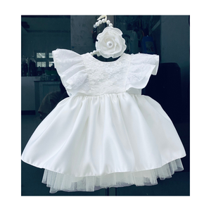 ชุดเดรสคล้องคอสำหรับเด็กผู้หญิงทารกแรกเกิดแบบหรูหรามีสเปคสูงระบายอากาศได้ดีเป็นมิตรกับสิ่งแวดล้อมกำหนดขนาดได้เองจากเวียดนาม - Product Image 6