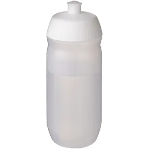 Botella de Agua Deportiva HydroFlex Transparente de 500 ml para Entrenamiento Atlético y Metas de Fitness - Product Image 1