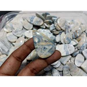 Lote al por Mayor de Piedras Preciosas de Rodocrosita Azul Natural, Mezcla de Formas y Tamaños, Piedra de Rodocrosita Azul para la Elaboración de Joyas - Product Image 4