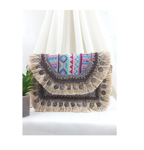 Top Design Shoulder Beach Boho Bag reutilizable color rojo bolsos de oficina aspecto de moda a precio competitivo - Product Image 2