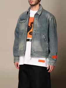 Meilleur prix 2024, vestes en jean pour hommes sur mesure, design OEM, 100% coton, longueur longue, haute qualité, livraison directe d'usine au Pakistan - Product Image 3