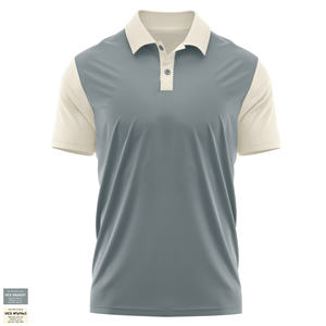 Polo en piqué de coton pour homme, respirant, séchage rapide, coupe classique, décontracté, uniforme OEM - Product Image 1