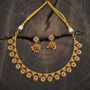 Antique <b>Necklace</b> 182162 Elegant and Timeless for Wedding Occasions - Product Image 4