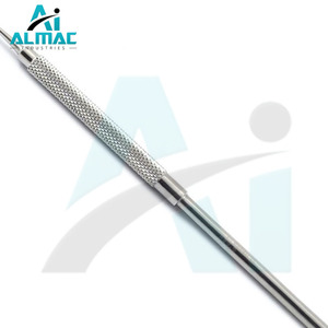 Sonda periodontal ALMAC, sonda de excavadora Dental de un solo extremo, instrumento quirúrgico Manual de acero inoxidable de alta calidad CE - Product Image 5