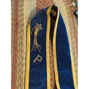 Fabricación de Pakistán Masonic Regalia Royal Arch delantal bordado a mano faja duradera hermosa faja bordada Ronpex - Product Image 3