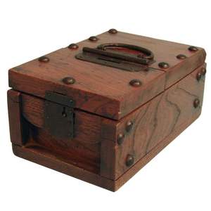 Boîte-cadeau en bois fabriquée à la main de haute qualité boîte à cosmétiques à bijoux en bambou pour panneaux muraux de noël artisanat en bois boîtes en bois - Product Image 1