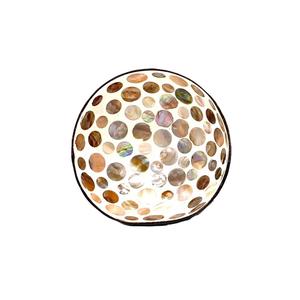 Coquille de bol de noix de coco avec emballage en carton de nacre élégant de haute qualité fabriqué au Vietnam - Product Image 1