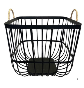Tableware Kitchenware <b>Storage</b> <b>Baskets</b> <b>Wire</b> Design Iron Metal <b>Storage</b> Farmhouse <b>Wire</b> <b>Basket</b> Metal Iron <b>Wire</b> <b>Basket</b> - Product Image 2
