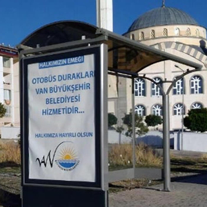 Chất Lượng Cao Hình Chữ Nhật Hình Dạng Xe Buýt Nơi Trú Ẩn Loại Mới 2 LED Di Chuyển Hệ Thống Quảng Cáo Ngoài Trời Quảng Cáo CLP Mupi Ánh Sáng Hộp - Product Image 2