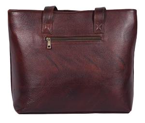 Vente en gros de sacs à main fourre-tout de bureau style vintage pour femmes sacs à bandoulière en cuir véritable faits à la main pour femmes - Product Image 4