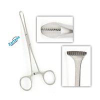 Fórceps de tejido Allis-Adair de acero inoxidable de alta calidad 9x10 dientes 15,5 cm / 6 "fabricante de instrumentos quirúrgicos