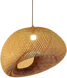 Lámpara de ratán de diseño decorativo de lujo de calidad superior y lámpara colgante para el hogar y hoteles restaurante decoración de boda - Product Image 1