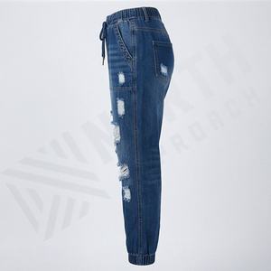 Customizable Wholesale High Quality <b>Women</b> Denim <b>Jeans</b> Casual Streetwear Boyfriend High Waist Pants Premium Trendy Ladies Wear - Product Image 3