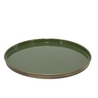 Plateau en métal doré ovale de qualité supérieure, organisateur de cosmétiques décoratif et plateau à parfum, plat en laiton moderne pour la décoration de mariage et la cuisine