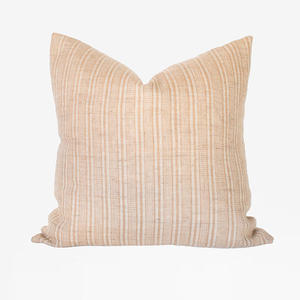 Housses de coussin élégantes en coton et laine de style bohème Ensemble de décoration de chambre à coucher de luxe Fabriqué à la main avec une texture riche pour l'hôtel et la maison - Product Image 2