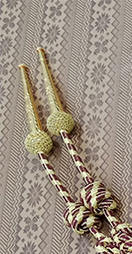 Aiguillette de qualité supérieure en vrac, fil de bullion de qualité supérieure, fabriqué en Aiguillette, en vente, fabriqué au Pakistan - Product Image 3