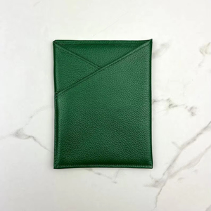 Botón de la caja del pasaporte familiar de cuero genuino de viaje (se adapta a 4 pasaportes) Parejas de doble nacionalidad Bloqueo RFID Vintage LFPH-0024C - Product Image 1