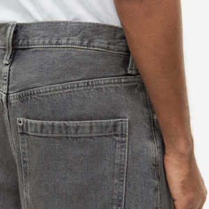 กางเกงยีนส์ทรงตรงสไตล์ฮิปฮอปผ้าเดนิมออร์แกนิคเนื้อผ้าฝ้ายนุ่มระบายอากาศดี ดีไซน์ใหม่ ลุคสบายๆ ล้างสี สำหรับฤดูร้อนและฤดูใบไม้ผลิ - Product Image 3