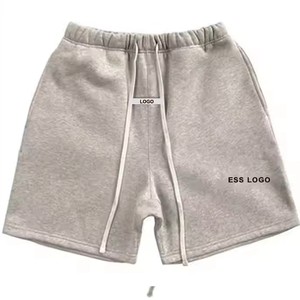 กางเกงขาสั้นผ้าตาข่ายสำหรับผู้ชายกางเกงขาสั้นผ้าตาข่ายผ้ายืด4ทางแห้งเร็วขนาดพลัสไซส์ลำลองสีพื้น - Product Image 3