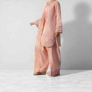 Polyvalent Dames Salwar Kameez Prêt à Porter Léger Haut à Manches Longues Pantalon Confortable Indien-Pakistanais Élégant Mode - Product Image 2