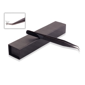 Hot Selling Stainless Steel Eyelash Extension Tweezers Brand <b>Name</b> Good Supplier <b>Light</b> Weight Superior Quality - Product Image 2