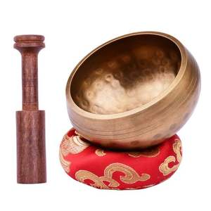 Cuenco tibetano de diseño clásico, cuenco de sonido de meditación de Yoga de forma redonda para belleza y cuidado Personal - Product Image 5