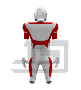 Custom American <b>Football</b> Jersey Pants Uniform Breathable 100% Polyester Quick Dry Plus Size Button Closure Short Sleeve Practice - Product Image 2