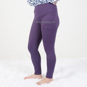 Culotte d'équitation à la mode Leggings de cheval Vêtements équestres élégants Collants d'équitation personnalisés avec poches pratiques pour téléphone - Product Image 6
