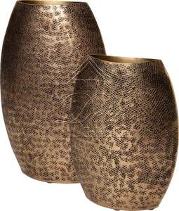 Vase en fer de fleur d'or moderne fait à la main tendance mise à niveau élégante de maison et de salon pour le mariage et Noël pour des restaurants - Product Image 3