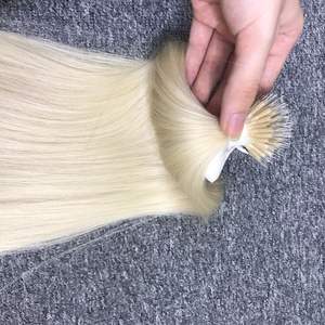 Cabello Humano Virgen 100% de Alta Calidad, Liso Natural, NANO TIP VQHAIR, Tono Rubio Laura, 125g-250g, Gran Stock, Peluca de Cabello de Colores - Product Image 3