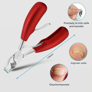 Pinces à cuticules-Coupe-ongles-Coupe-cuticules pointus-Coupe-cuticules professionnel en acier inoxydable pour pédicure et manucure - Product Image 4